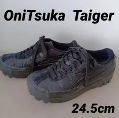 【Onitsuka Tiger 】DELEGATION CHUNK黒 24.5㌢