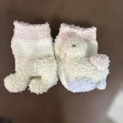 新生児 ジェラピケ ベビーモコモコ靴下