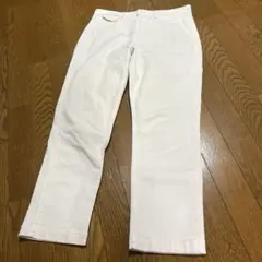 日本製【美品】ドミンゴD.M.GワークチノパンツLアイボリー