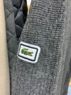 LACOSTE グレー ニットセーター M