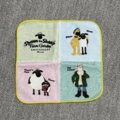 ひつじのショーン キャラクターハンカチ Shaun the Sheep
