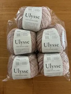 Ulysse Laine mérinos cardée 毛糸 5玉セット
