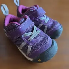 Eurekaさん専用　KEEN キッズシューズ 紫色 マジックテープ　13.5