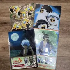 銀魂　一番くじ　クリアファイル　4点　まとめ売り