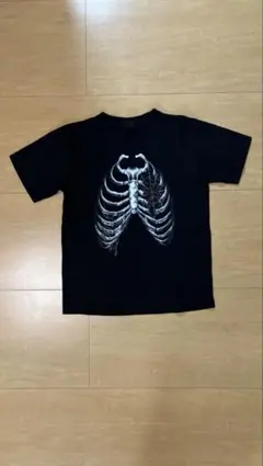 骨格デザイン Tシャツ スモール 黒