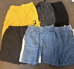 キッズハーフパンツ 6点セット　110センチ