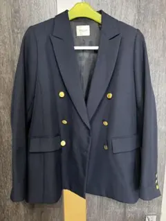 Demi-Luxe BEAMS ジャケット　ネイビー　紺ブレ 38のサムネイル