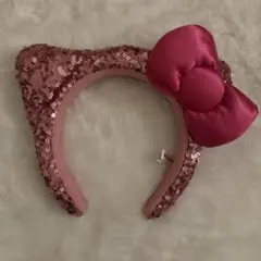 ユニバカチューシャ キティ ピンク