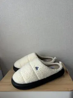 【GERRY】ボアスリッポンLLサイズ(25.0相当) オートミール（ホワイト）