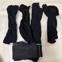 黒タイツ 5点セット