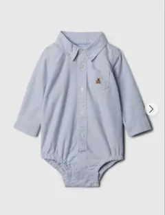GAP デニム　ライトブルー 長袖ボディスーツ 6〜12month 70cm