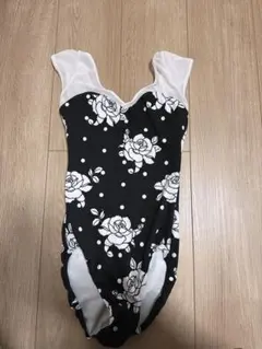 stina 花柄長袖レオタード Sサイズ - メルカリ