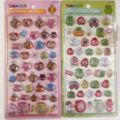 正規品】たまごっち ボンボンドロップシール みみっち くちぱっち 2枚セット