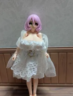新作　大胸用　白ワンピセット