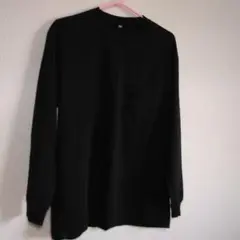 長袖コットンシャツ　ポケット付き　UNIQLO　L