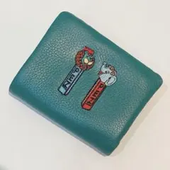 未使用 ear PAPILLONNER イアパピヨネ 二つ折り財布 ターコイズ - メルカリ