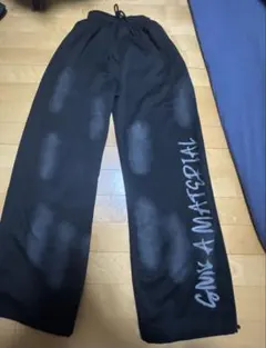 GIVE A MATERIAL ワイドパンツ ブラックのサムネイル