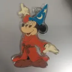【ジャンク】ミッキーマウス 魔法使い アクリルキーホルダー