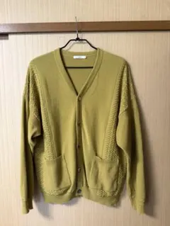 美品】YASHIKI Hanaikada Cardigan グリーン サイズ3 - メルカリ