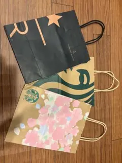スターバックス ショップ袋 3枚セット
