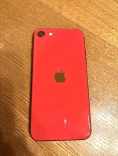 美品　Apple iPhoneSE第2世代　レッド本体