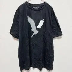 美品 アメリカンイーグル 鷲柄 Ｔシャツ 半袖 黒 【L】カジュアルのサムネイル
