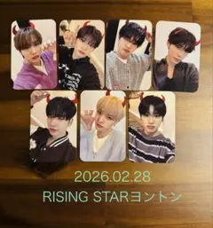 n.SSign 2026.02.28 RISING STARヨントン トレカ①