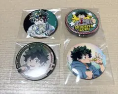 僕のヒーローアカデミア】ヒロアカ 緑谷出久 デク 缶バッジ 東京タワー