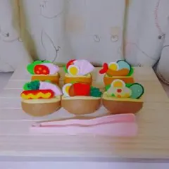 フェルト♡サンドロールパン