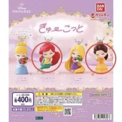 ディズニープリンセス ぎゅーこっと フィギュア 2体セット