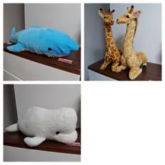セールアニマルぬいぐるみ 4点