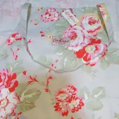 Cath Kidston エプロン 花柄 薄緑 綿100% キャスキッドソンのサムネイル