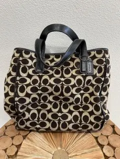 Coach ロゴパターン ハンドバッグ 中型
