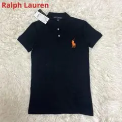 新品 ラルフローレン Y2K ビッグポニー ブラック ポロシャツ XSサイズ