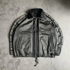 ASICS トラックジャケット ブルゾン 刺繍ロゴ ストリート cityboy