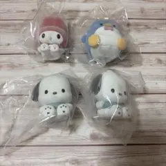 サンリオ ぬいっぽコット タキシードサム マイメロ ポチャッコ セット