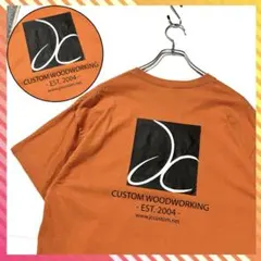 ギルダン 企業ロゴ 両面プリント 半袖 Tシャツ テラコッタ L メンズのサムネイル