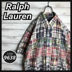 【入手困難!!】ラルフローレン ✈︎半袖シャツ BLAKE パッチワークシャツ