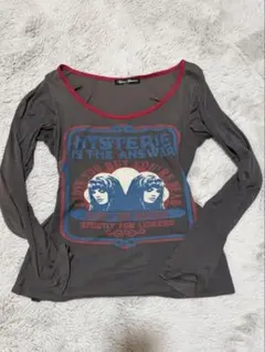 HYSTERIC GLAMOUR メッシュ 長袖カットソー - メルカリ