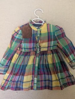 Ralph Lauren チェック柄ワンピース 80cm