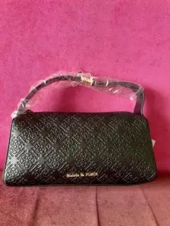 Maison de FLEUR モノグラム2wayハンドバッグ ブラック