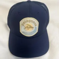 新品】パタゴニア アイランドロゴ トラッカーハット ネイビー ハワイ