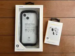 【iPhone13mini】 iFace クリアケース＆カメラレンズカバー