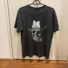 希少！RICO スカルデザイン Tシャツ ダークグレーのサムネイル