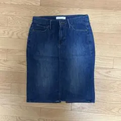 COLLACED ダークデニム タイトスカート ひざ丈