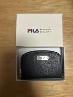 新品未使用 FILA コインケース 黒