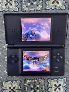 任天堂　DSライト　(エナメルネイビー) 充電器セット！