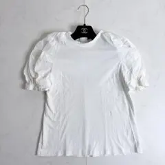 極美品 ラドロー 半袖 ブラウス ボリュームスリーブ 1 ホワイトのサムネイル