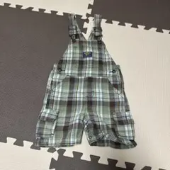 OshKosh B'gosh チェック柄オーバーオール 100