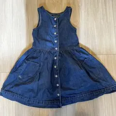 【美品】ラルフローレン　デニム　ワンピース　120-130